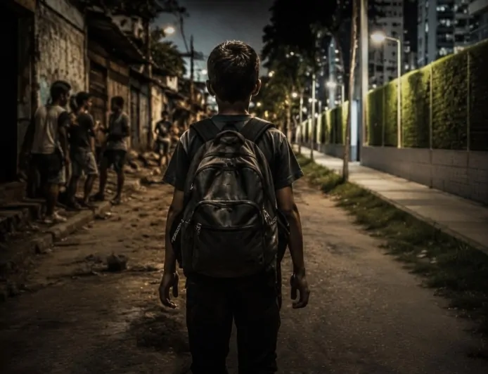 O crime não nasce da pobreza, nasce da escolha